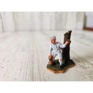 Lemax mommys mummy tree trick or treater child kids accessory Halloween decor